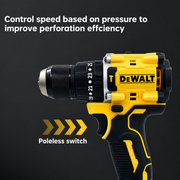 DEWALT DCD805 20V Brushless Cordless Hammer Drill/Driver